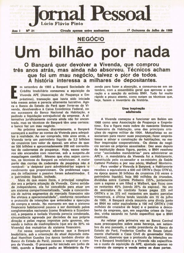 Jornal Pessoal